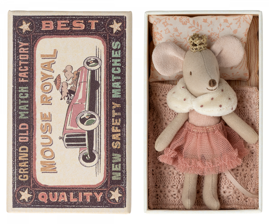 Princess Mouse in Matchbox