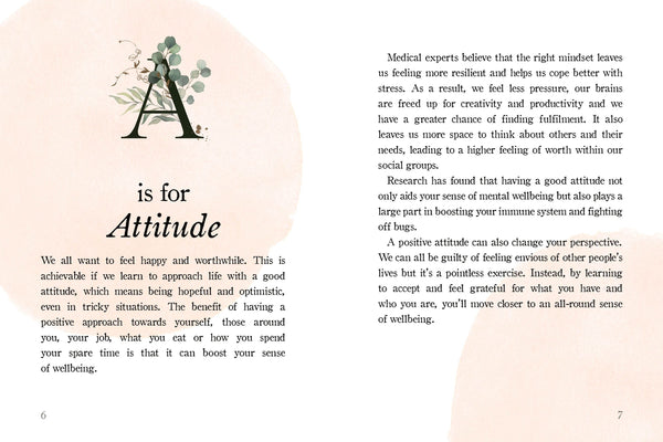 A-Z Of Wellbeing Book