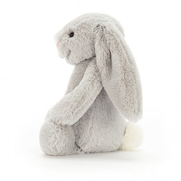 Bashful Silver Bunny Plush Toy
