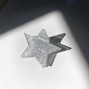 Big Star Glitter Claw Hair Clip