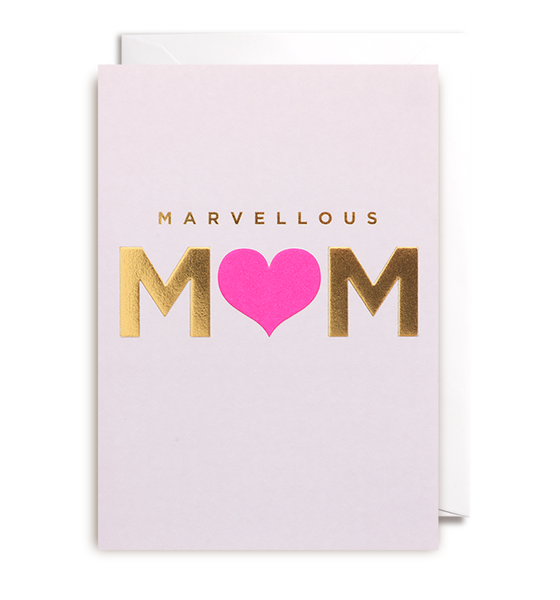 Marvellous Mum Greeting Card