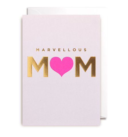 Marvellous Mum Greeting Card