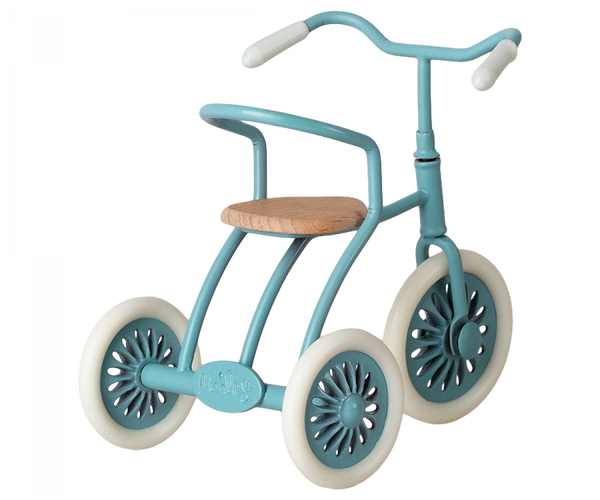 Abri á tricycle Petrol Blue for Maileg mice dolls
