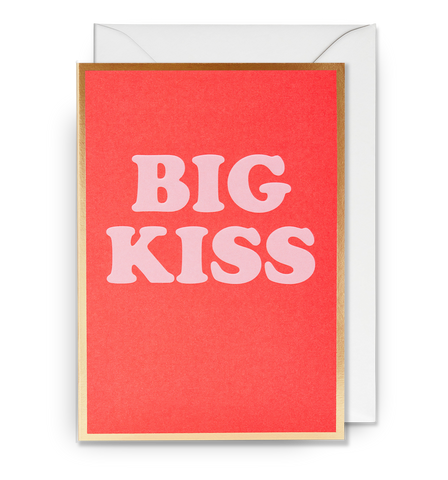 Big Kiss Greeting Card