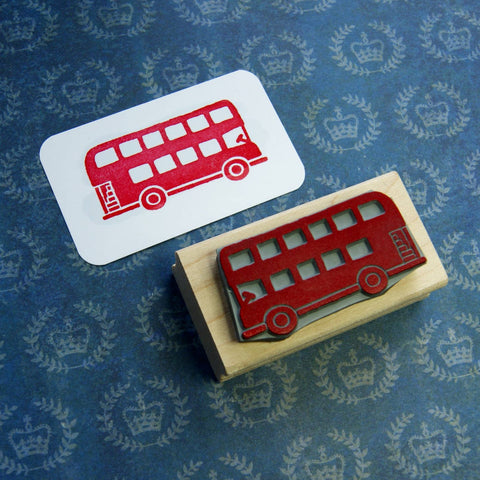 London Bus Rubber Stamp