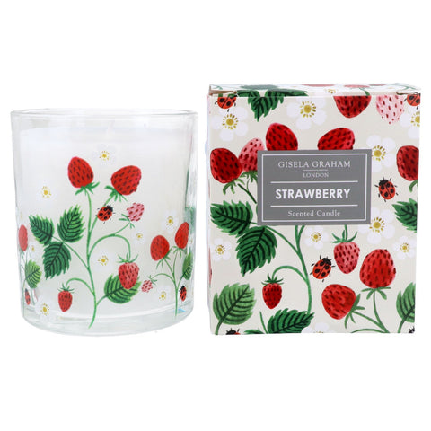 Boxed Scented Candle - Strawberries