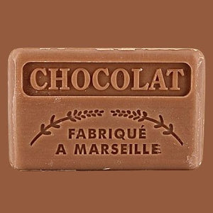 Vegan French chocolate soap bar