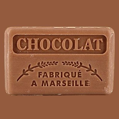 Vegan French chocolate soap bar