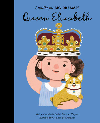 Queen Elizabeth illustrated biography book for children