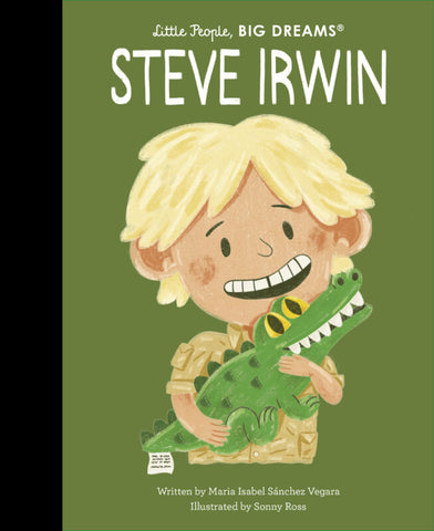 Steve Irwin illustrated biography for children