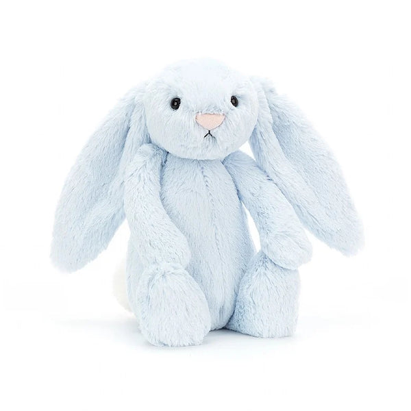 Bashful Blue Bunny Plush Toy