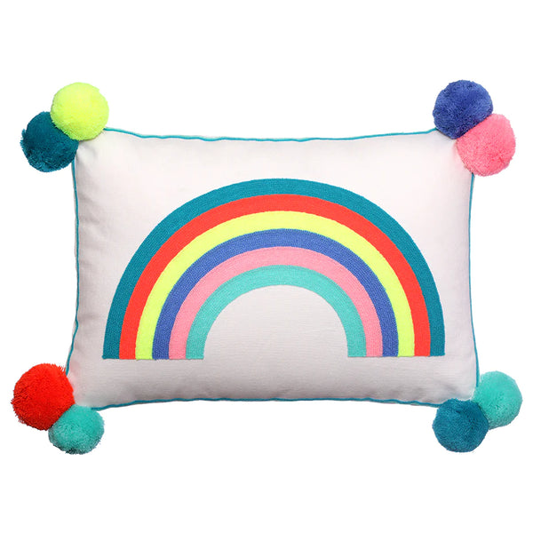 Over The Rainbow Cushion Multicoloured Stripes