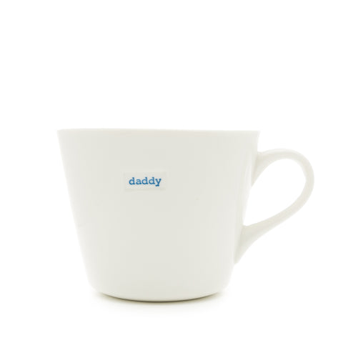 Medium Ceramic White Mug - DADDY - 350mg