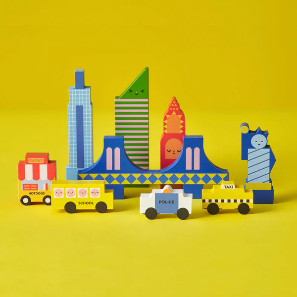 NYC City in My Pocket Wooden Toy