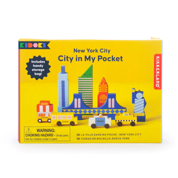 NYC City in My Pocket Wooden Toy