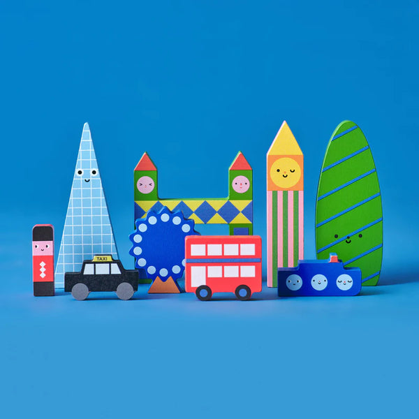 London City in My Pocket Wooden Toy
