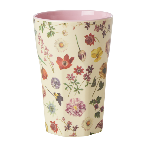 Melamine Cup Floras Dream Print - Pink