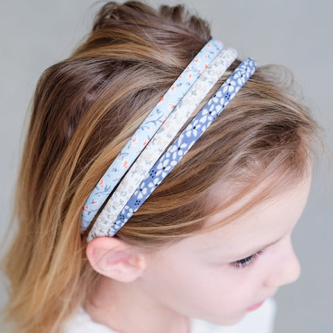 skinny alice hair band with floral prints