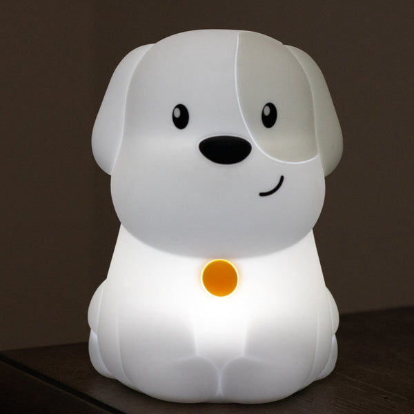 silicone colour changing dog night light