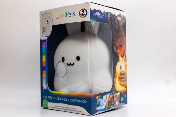 colour changing silicone bunny night light