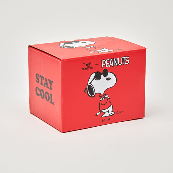 red gift box for snoopy STAY COOL mug