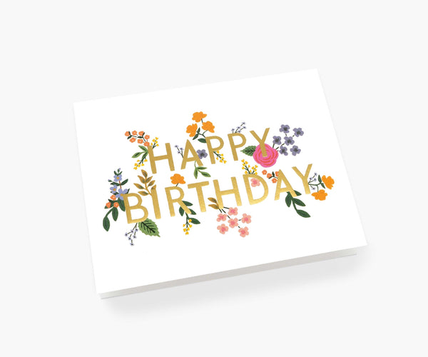 Wildwood Birthday Greeting Card