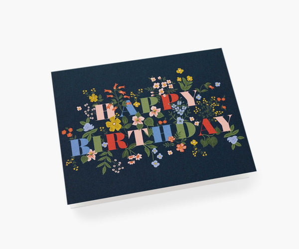 Mayfair Birthday Greeting Card