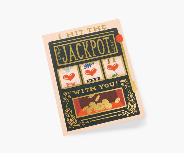 Jackpot Greeting Card