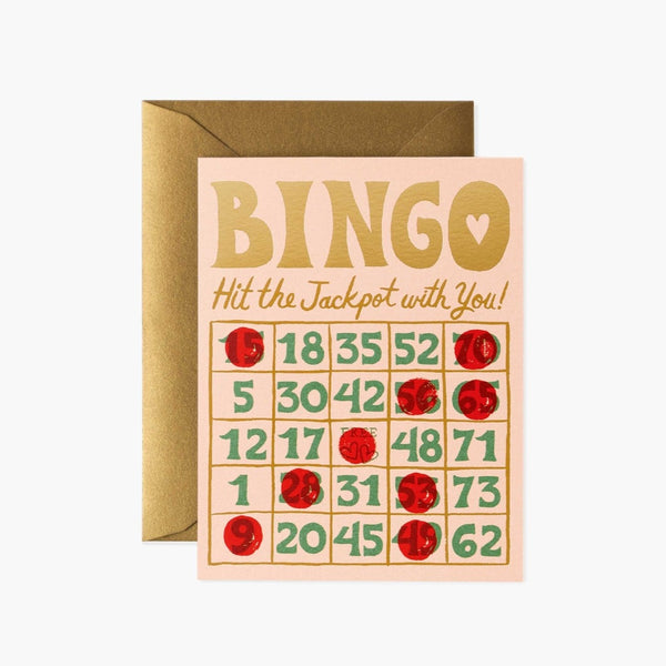 Bingo Love & Friendship Greeting Card